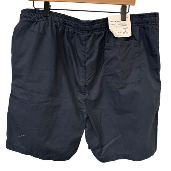Goodfellow & Co Pull-On Shorts Navy Blue Cotton Blend 7" Inseam XL - Picture 5 of 5